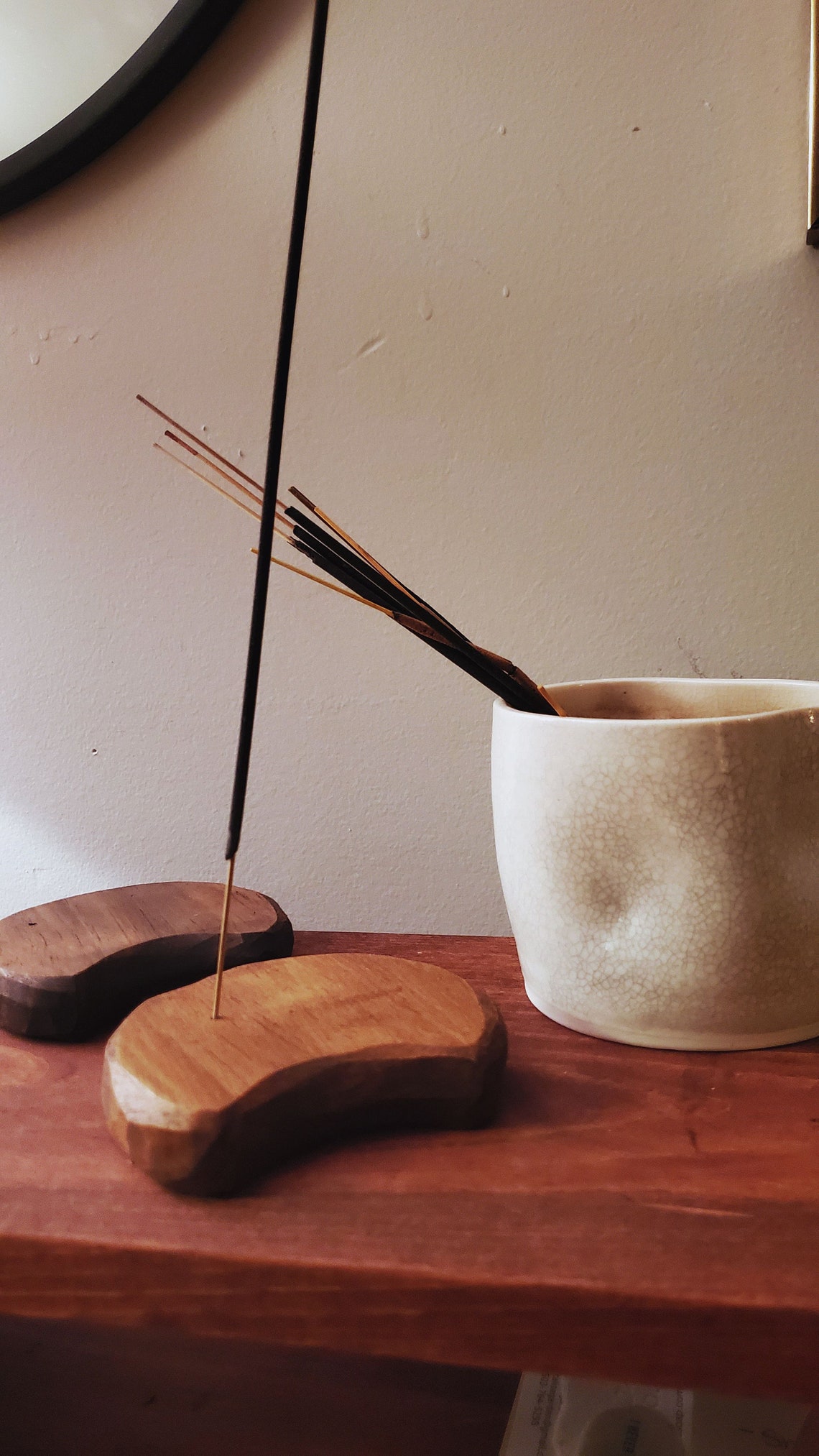 Wobbly Shaped Incense Holder Etsy