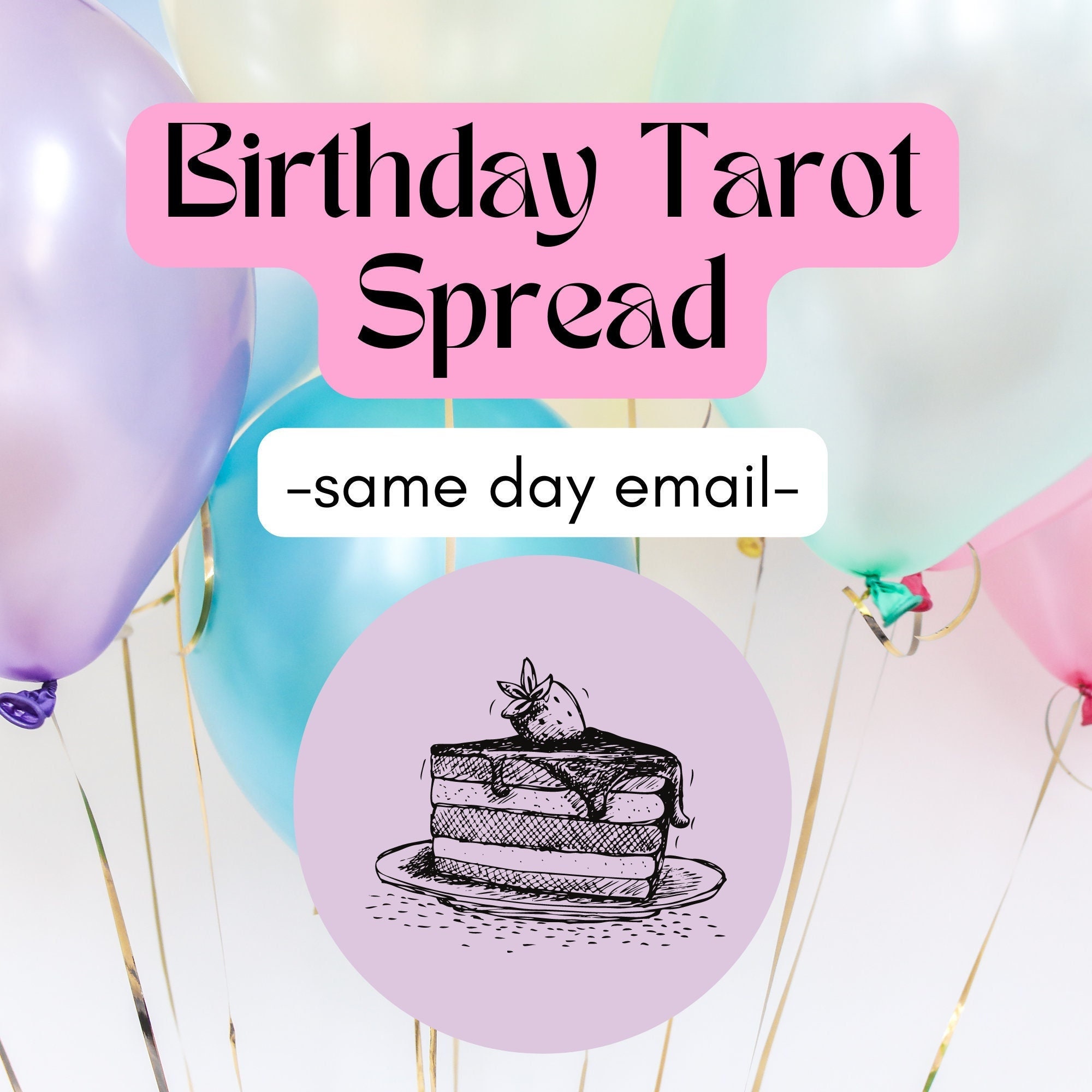 Birthday Reading Birthday Tarot Reading Birthday Gift - Etsy