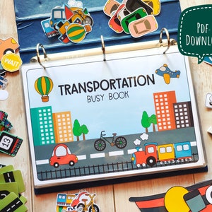 PDF Download: Transportation Busy Book by IftitahKa