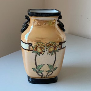 Vintage Japanese Lusterware Porcelain Vase