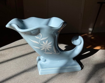 1940er Jahre Abingdon Füllhornvase Blumentopf / Übertopf aus den USA