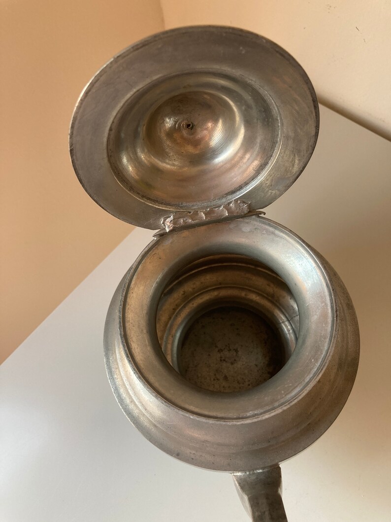 Antique American Pewter Teapot By Boardman & Hart NYork Etsy