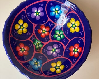 Mexican Clay Bowl - Etsy