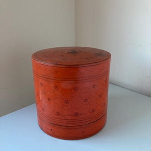 Burmese Lacquered Betel Box Kun-it - Late 19th to Early 20th Century