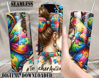 teacher autism life tumbler png,teacher life, teacher life png, autism teacher, teacher tumbler, teacher tumbler png, autism png,