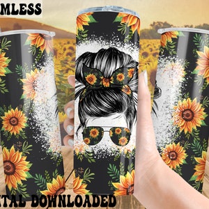 mom life sunflower tumbler png,sunflower tumbler,mom tumbler png,messy bun png,mom life sunflowers,sunflower clipart,sunflower sublimation
