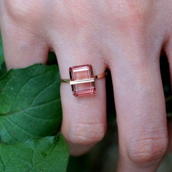 Pink Stone Ring - Etsy