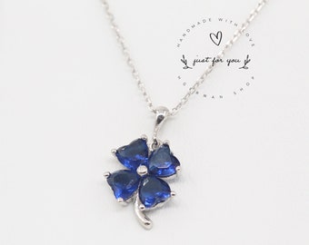 Four Leaf Clover Silver Necklace