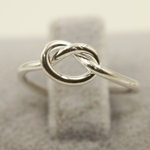 Love Knot Silber Ring