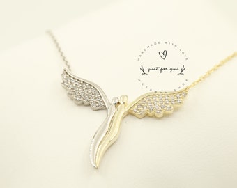 Collier Argent Aile d'Ange