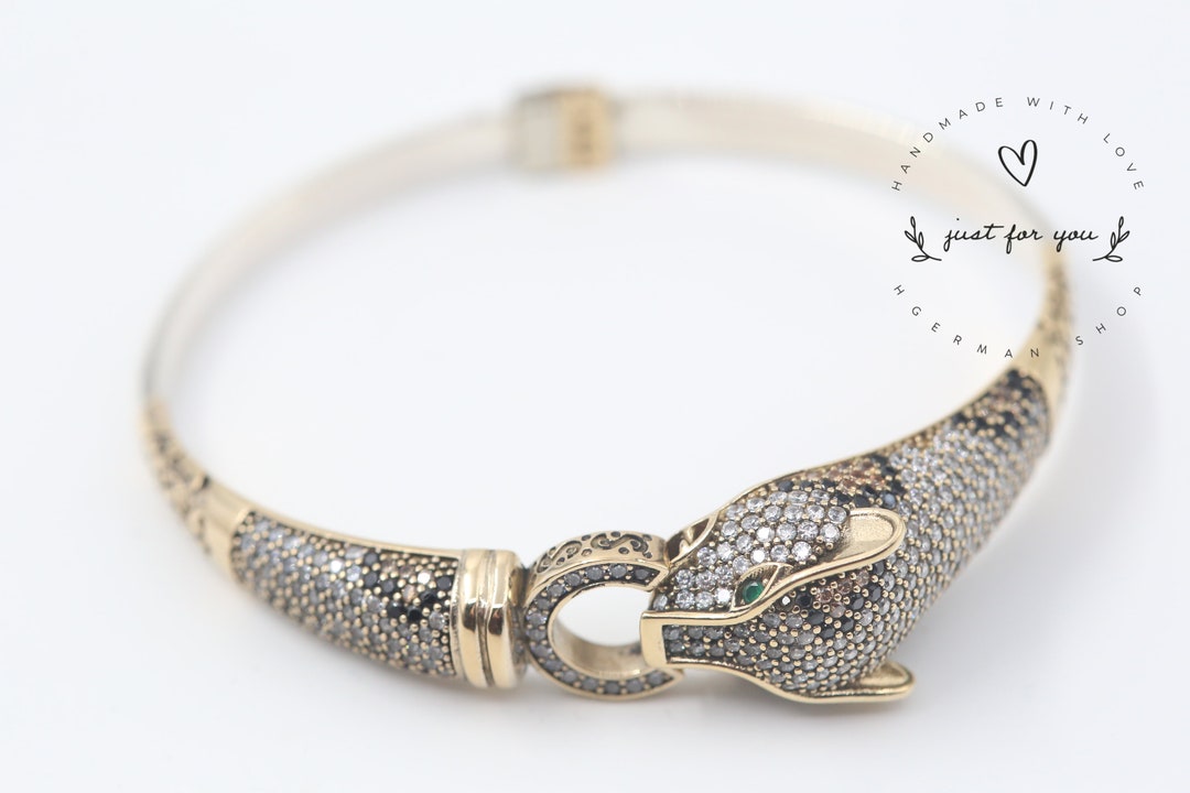 romancatcher pow bracelet leopard レオパード romancatcher pow bracelet leopard レオパード - メルカリ