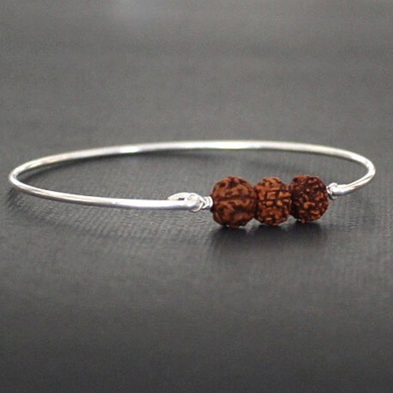Rudraksha Bracelet Bodhi Tree Bracelet 8 Mm Beads Etsy UK