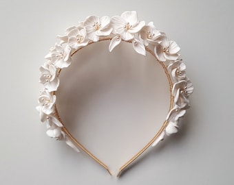 ANAELLE HEADBAND | Bridal Headband, Wedding Headband, Bridal Crown