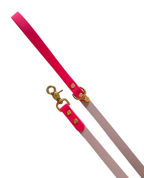 Choose your colour - Multi-colour Dog Leash - Biothane / Vegan Leather
