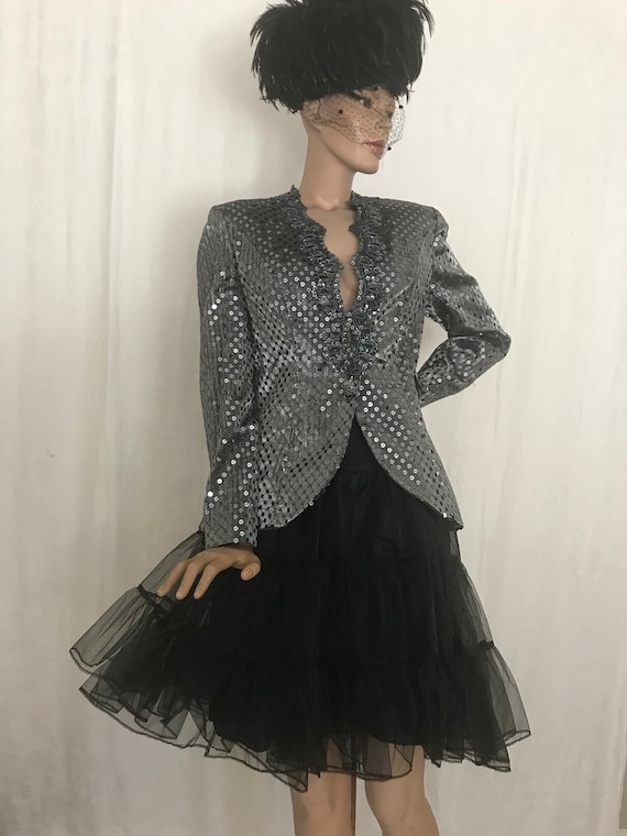 Vintage 1980’s Victor Costa Sequin Jacket
