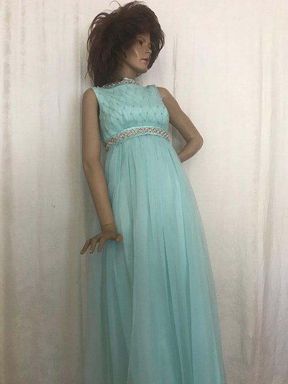 empire waist vintage dress