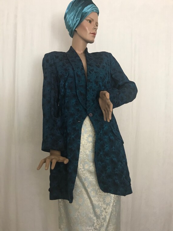 1960’s Vintage Lady’s Tuxedo Style Jacket