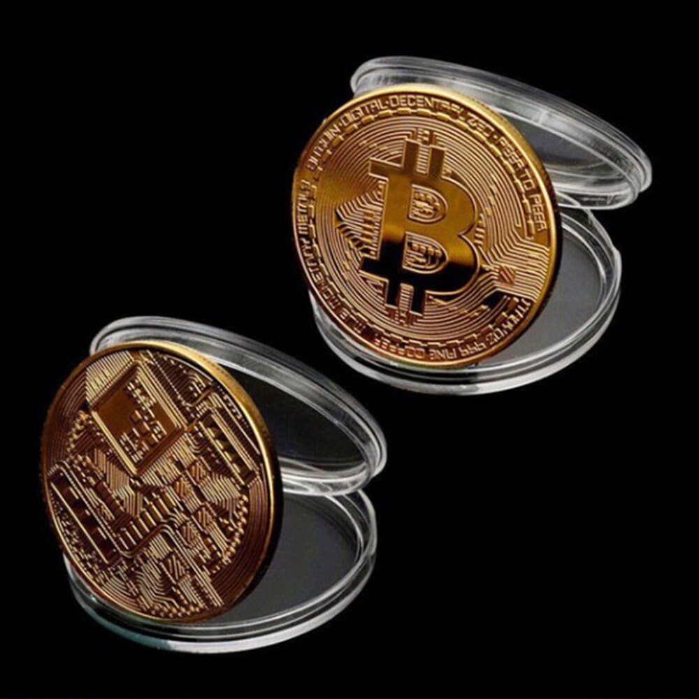 Bitcoin Commemorative Collection Coin Crypto Metal Coin Souvenir Novelty  Gift Bitcoin Coin Toy - Etsy