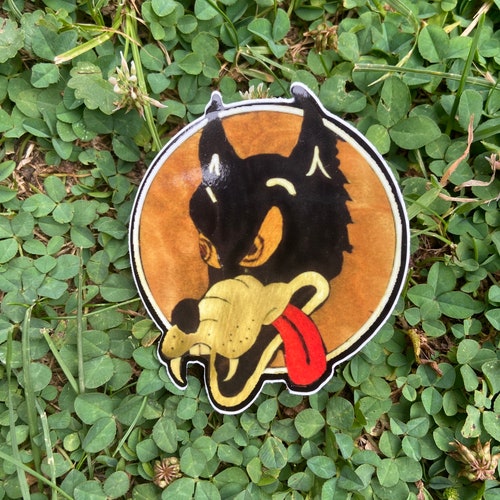 Jerry Garcia Sticker wolf Guitar Emblem/grateful Dead Etsy