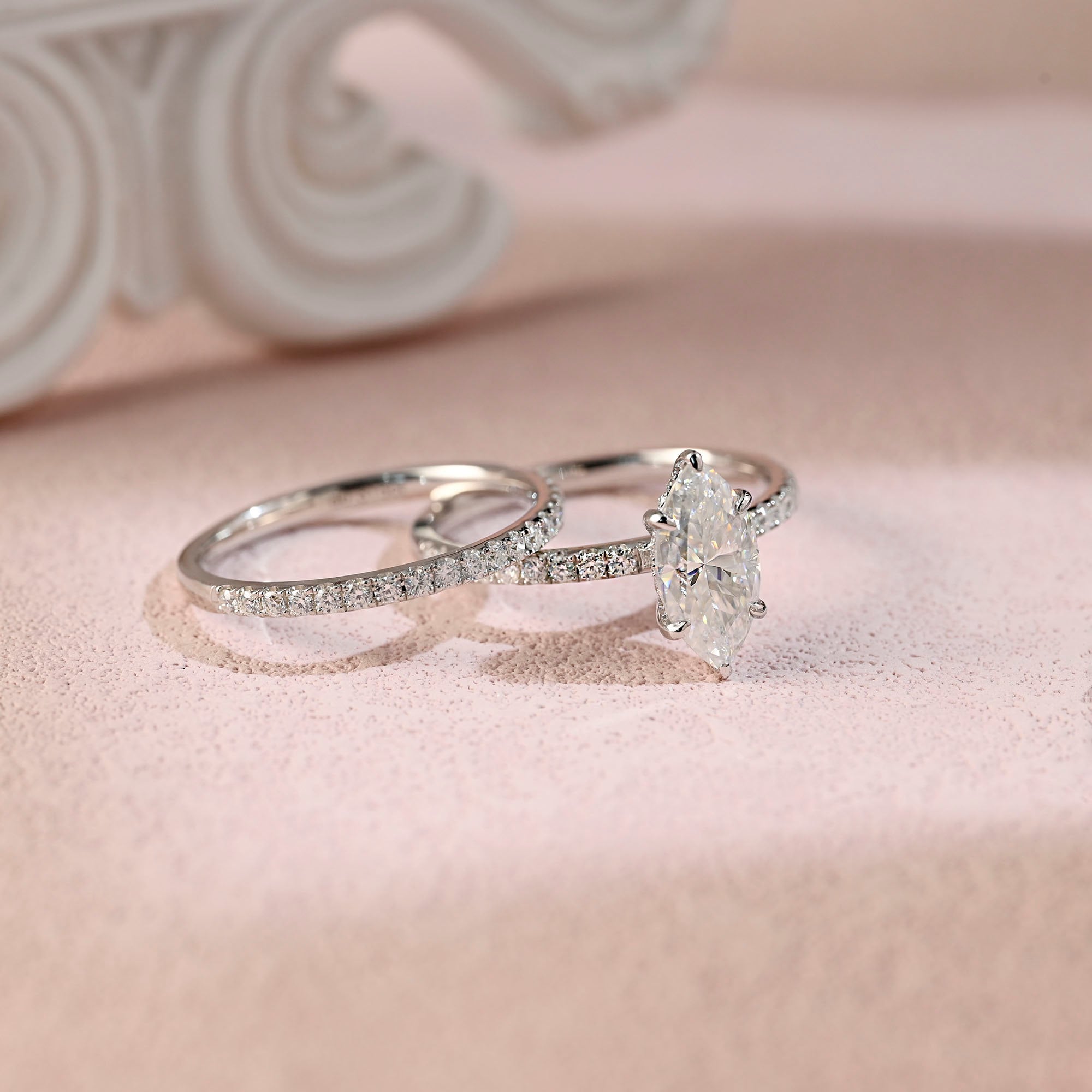 Half carat shop marquise diamond