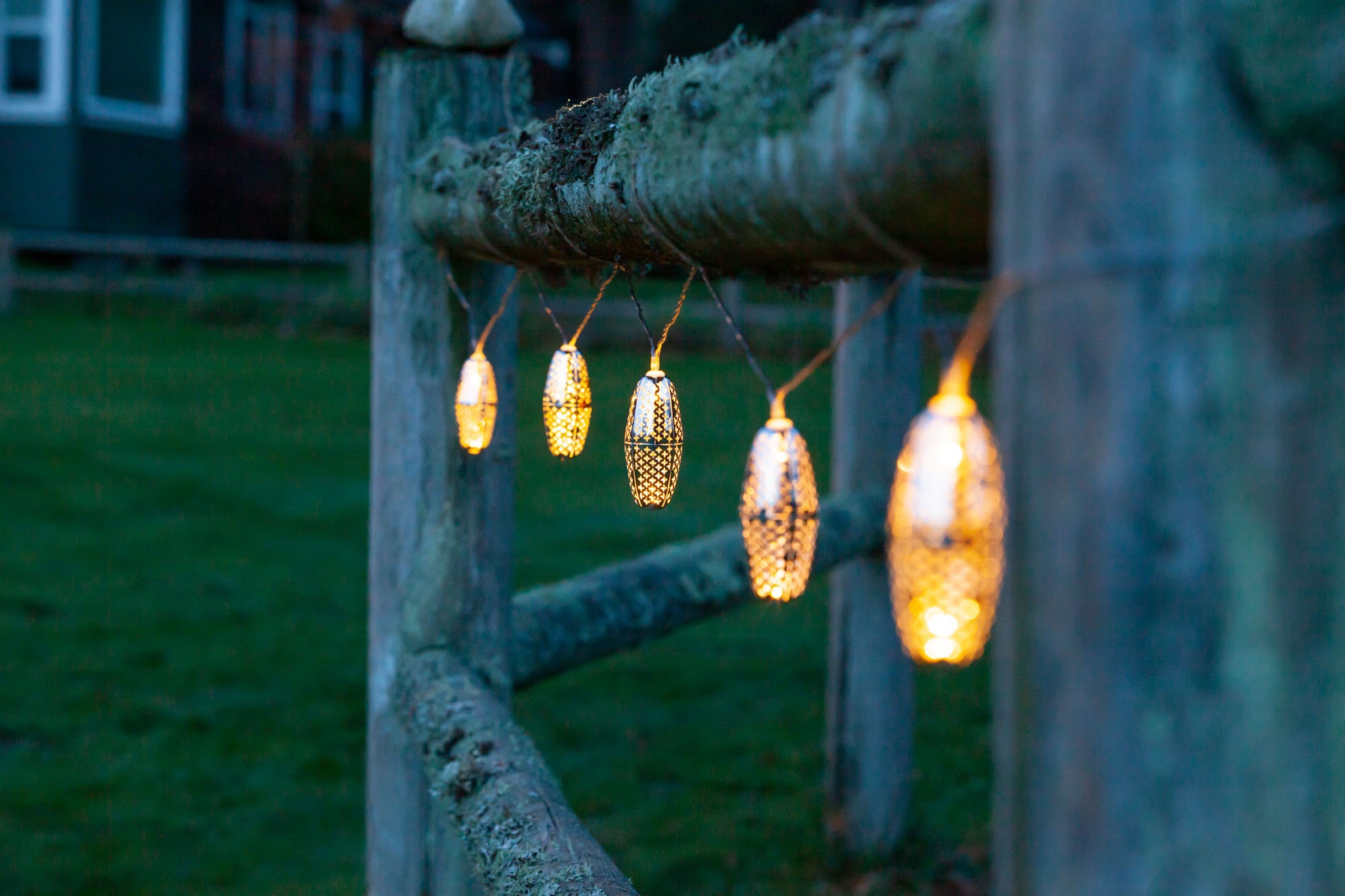 Marrakesh metal solar string lights deals
