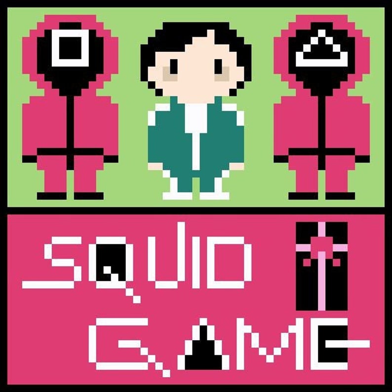 Squid Game Cross Stitch Pattern image 1
