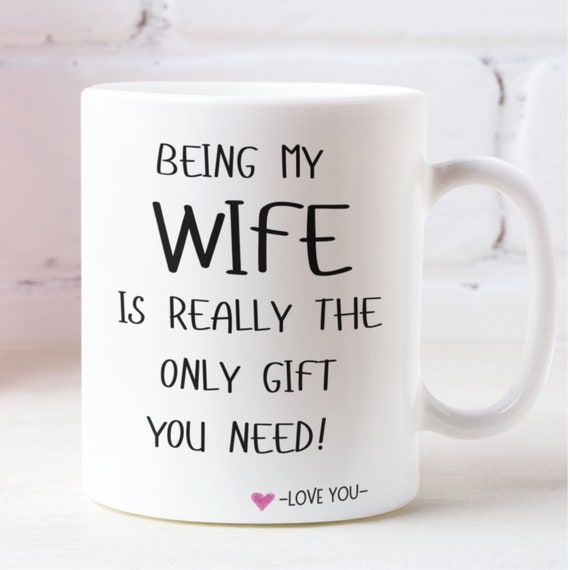 Wife Gifts Valentines Gift for Her Funny Gift for Wife Wife Etsy UK
