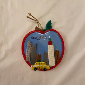 New York City Handmade Bread Dough Ornament