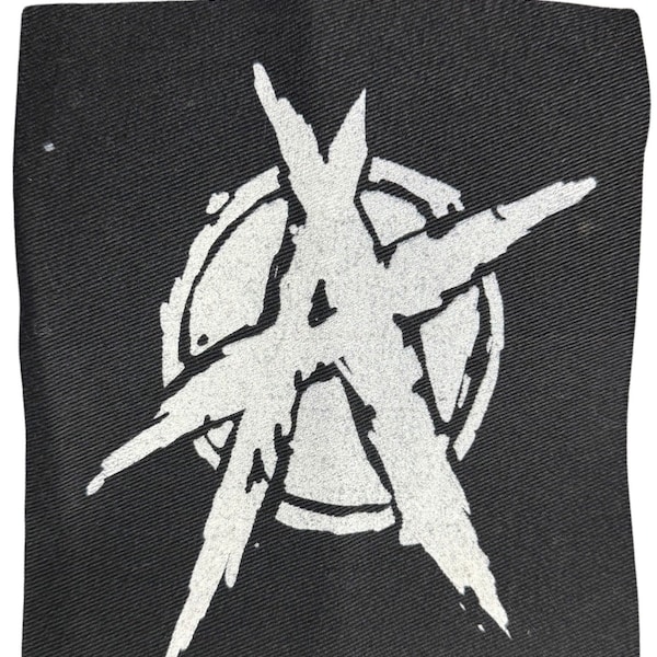 Punk patches by WretchedThreads Anarchy logo