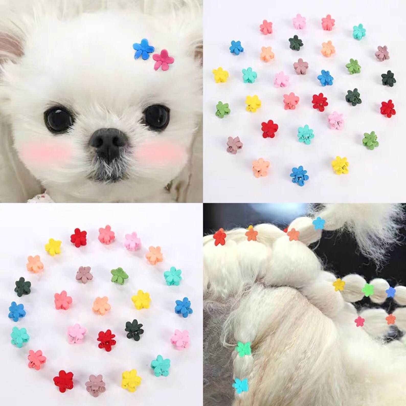 Hair Clips Mini Claws Dog Hair Clips Dog Hair Bow Baby Hair Etsy UK