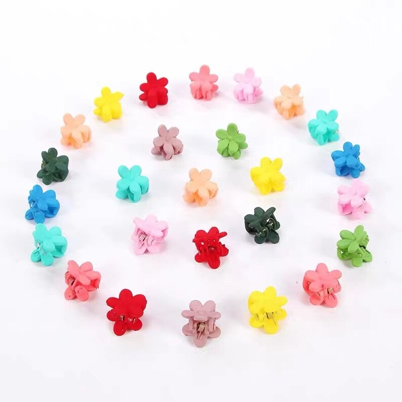 Dog hair clips Dog hair bow Hair clips mini claws girls accessories small flowers baby barrette braid clips baby hair clips
