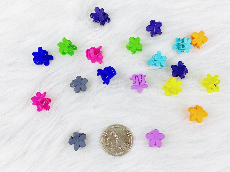 Dog hair clips Dog hair bow Hair clips mini claws girls accessories small flowers baby barrette braid clips baby hair clips