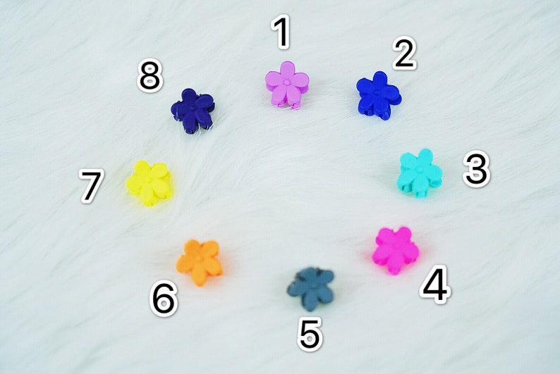 Dog hair clips Dog hair bow Hair clips mini claws girls accessories small flowers baby barrette braid clips baby hair clips