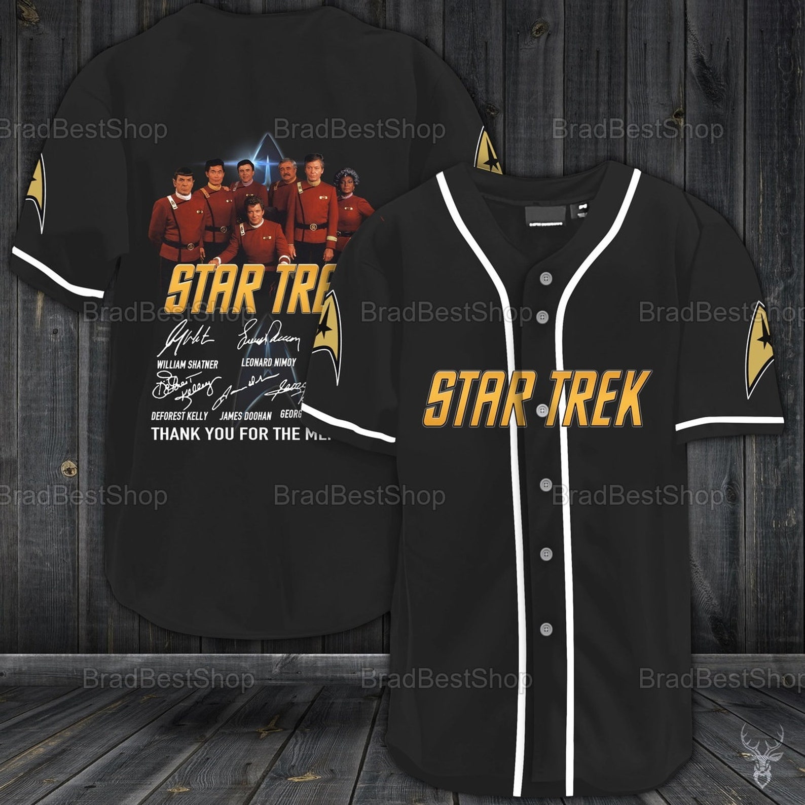 Star Trek Memories Baseball Shirt Movie Baseball Jersey Full Etsy