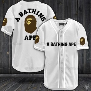 bape jersey baseball