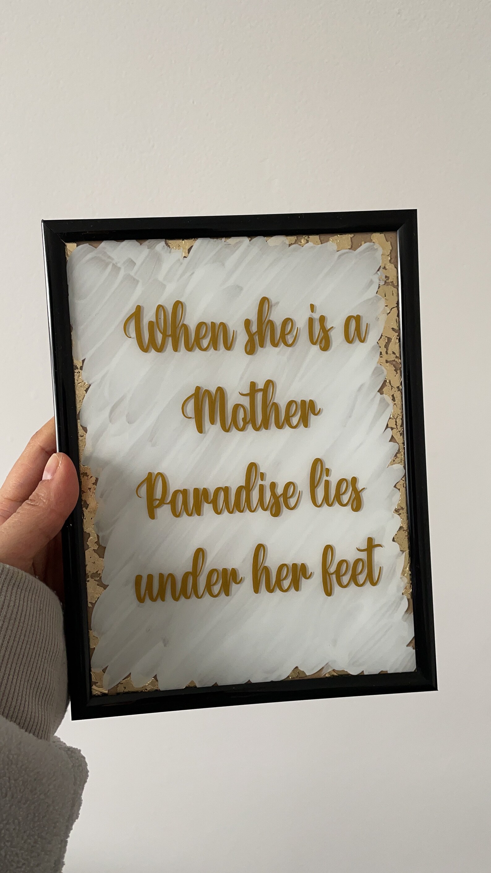 Personalised frame quote frame Frame for her cute quote Etsy