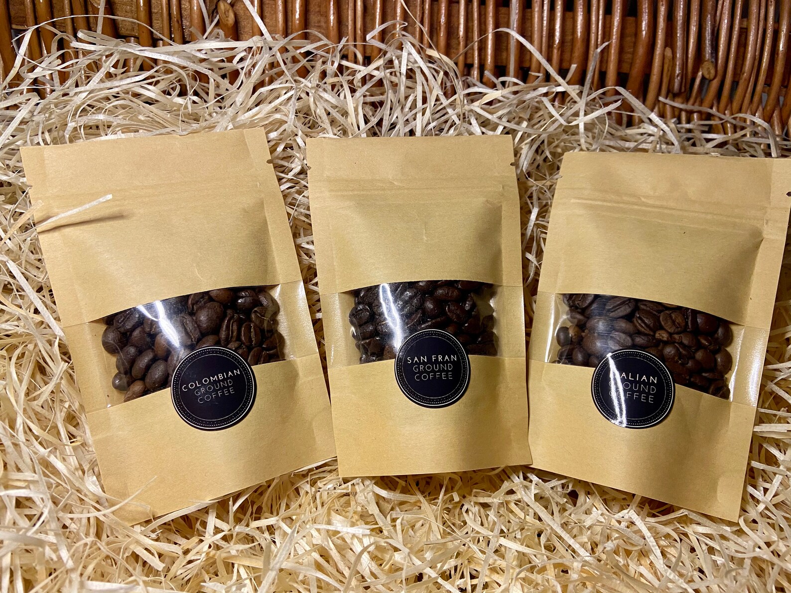 Coffee Gift Set UK/ Whole Bean or Ground/ Coffee Lovers/ Etsy UK