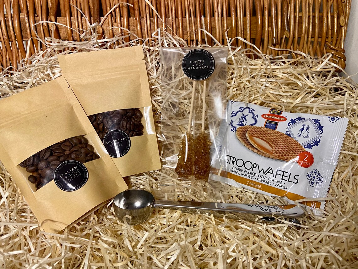 Coffee Gift Set UK/ Whole Bean or Ground/ Coffee Lovers/ Etsy UK