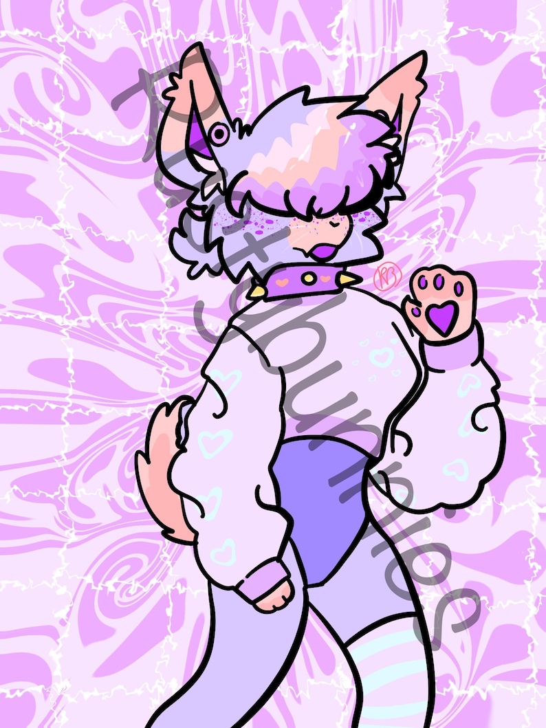 Pastel Fluffy Furry Adopt Etsy