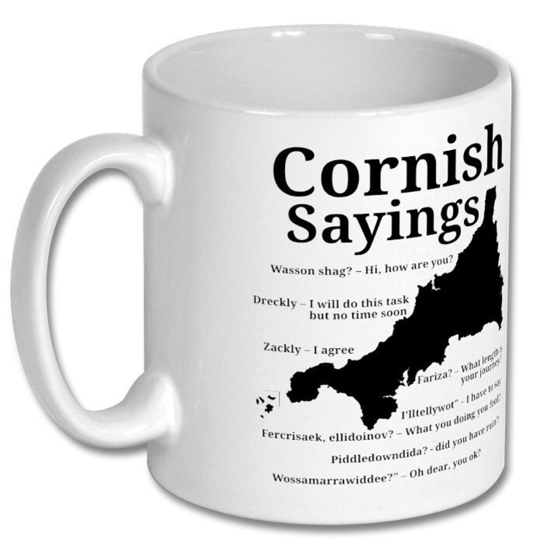 Cornish Sayings and Map Digital File for Tshirts, Mugs Etc Etsy