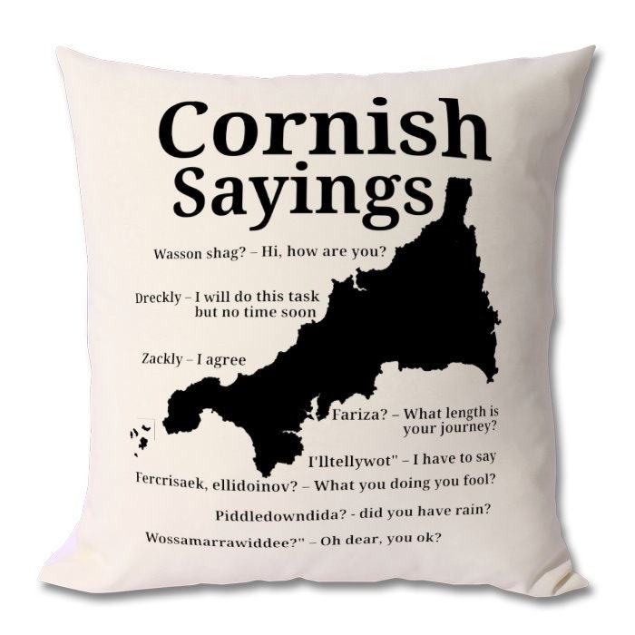 Cornish Sayings and Map Digital File for Tshirts, Mugs Etc Etsy