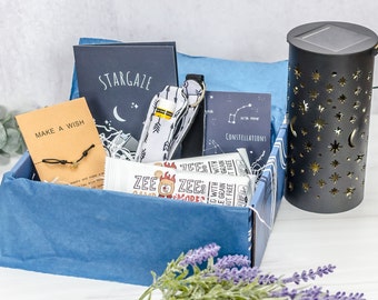 Stargaze Grief Gift Box - Sympathy Care Package & Coping Skills - Sending Love during Death or Loss, Bereavement, Therapy, Condolence Gift