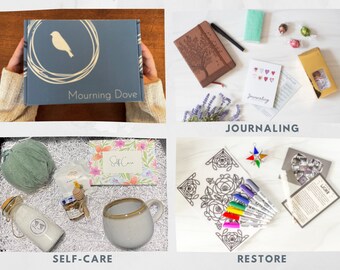 3 Months: Time-Honored Trio Grief GIft Boxes - Sympathy Care Package - Sending Love in Death or Loss, Bereavement, Therapy, Condolence Gift