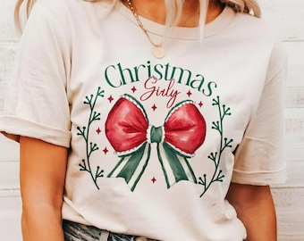 Navidad Girly png, Coqueta Navidad Arco png, Navidad png, Feliz Navidad png, Retro Navidad, Girly png, Festivo png, png dtf