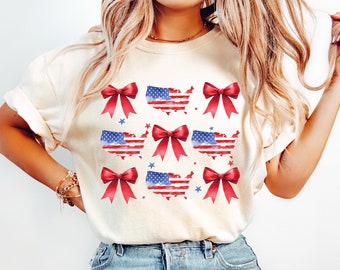 Coquette American Flag png, Coquette Bow png, 4th of July sublimation, America Png, American Flag sublimation, Freedom, American girl png