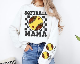 Retro Softball Mama PNG, Softball PNG, Sublimation Design, Digital Download Png, Sports PNG, Trendy Retro Mom Png