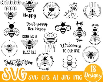 Download Bee Svg Quotes Etsy