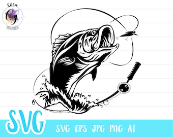 Free Free 341 Bass Fish Svg Free Download SVG PNG EPS DXF File