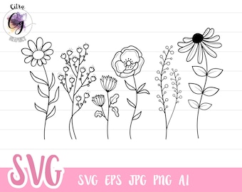 Download Flower Svg Etsy