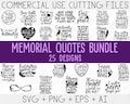 Memorial Svg Bundle,Memorial Quotes Svg, Rest In Peace Svg, Cardinal Svg, Loving Memory Svg, Heaven svg, Christian Svg, Remembrance Svg